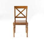Chaises de salle à manger Rovie en bois d'acacia (lot de 2)