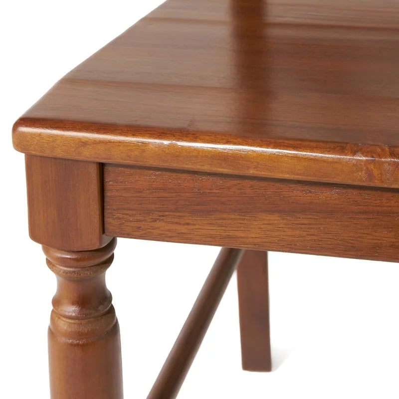Chaises de salle à manger Rovie en bois d'acacia (lot de 2)