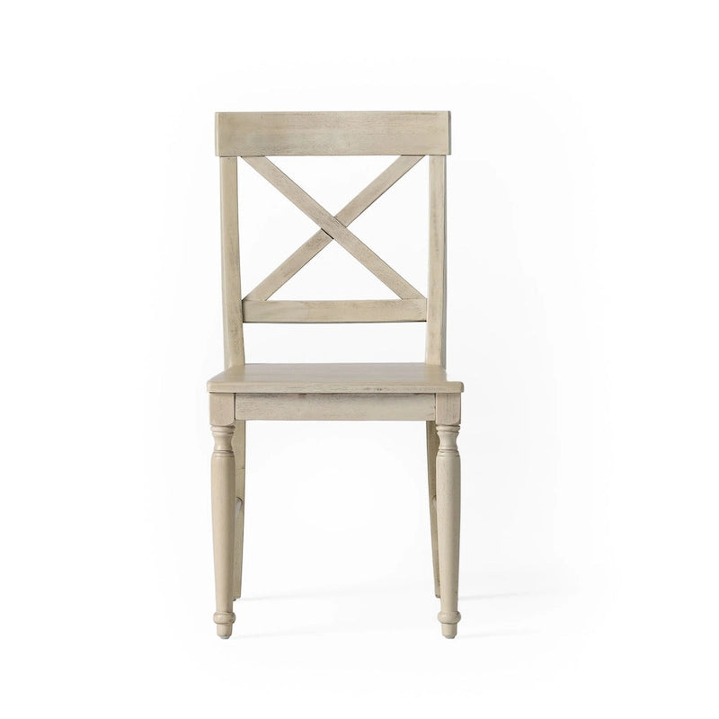 Chaises de salle à manger Rovie en bois d'acacia (lot de 2)