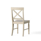 Chaises de salle à manger Rovie en bois d'acacia (lot de 2)