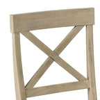 Chaises de salle à manger Rovie en bois d'acacia (lot de 2)
