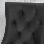 Chaises de salle à manger Hayden traditionnelles en microfibre (lot de 2)