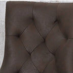Chaises de salle à manger Hayden traditionnelles en microfibre (lot de 2)