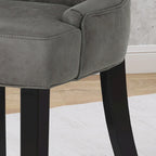 Chaises de salle à manger Hayden traditionnelles en microfibre (lot de 2)