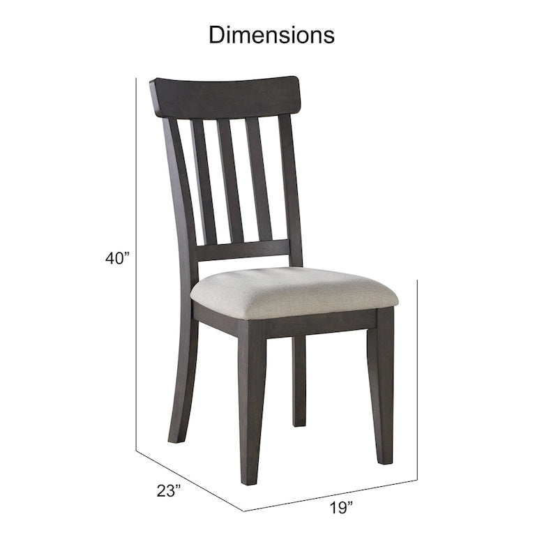 Chaise d'appoint Nevada Dusky Cedar - Lot de 2