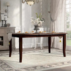 Furniture of America Zita Espresso 72-inch Wood Expandable Dining Table