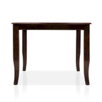 Table à manger extensible en bois Zita Espresso de 72 pouces