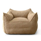 Canapé paresseux, pouf, canapé avec pouf repose-pieds