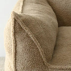 Canapé paresseux, pouf, canapé avec pouf repose-pieds