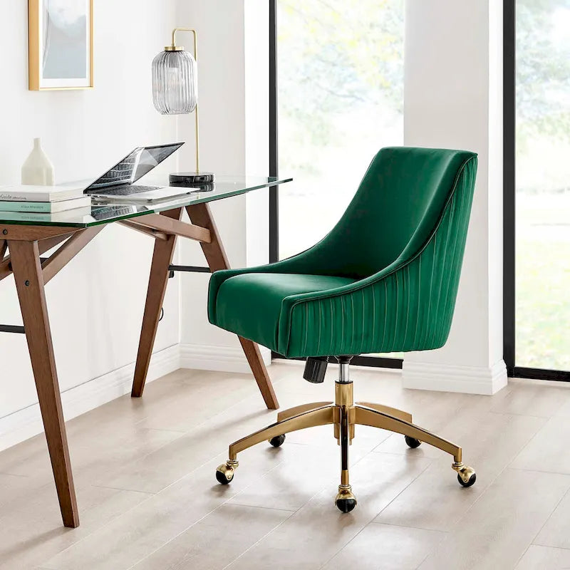 Chaise de bureau Discern Performance en velours