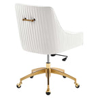 Chaise de bureau Discern Performance en velours