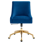 Chaise de bureau Discern Performance en velours