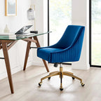 Chaise de bureau Discern Performance en velours