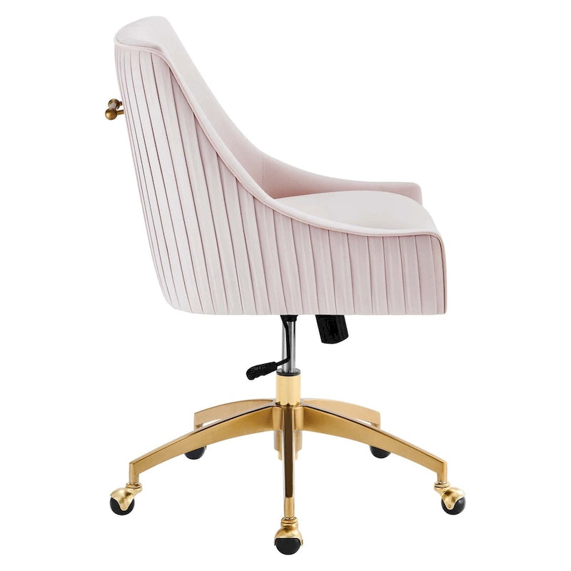 Chaise de bureau Discern Performance en velours
