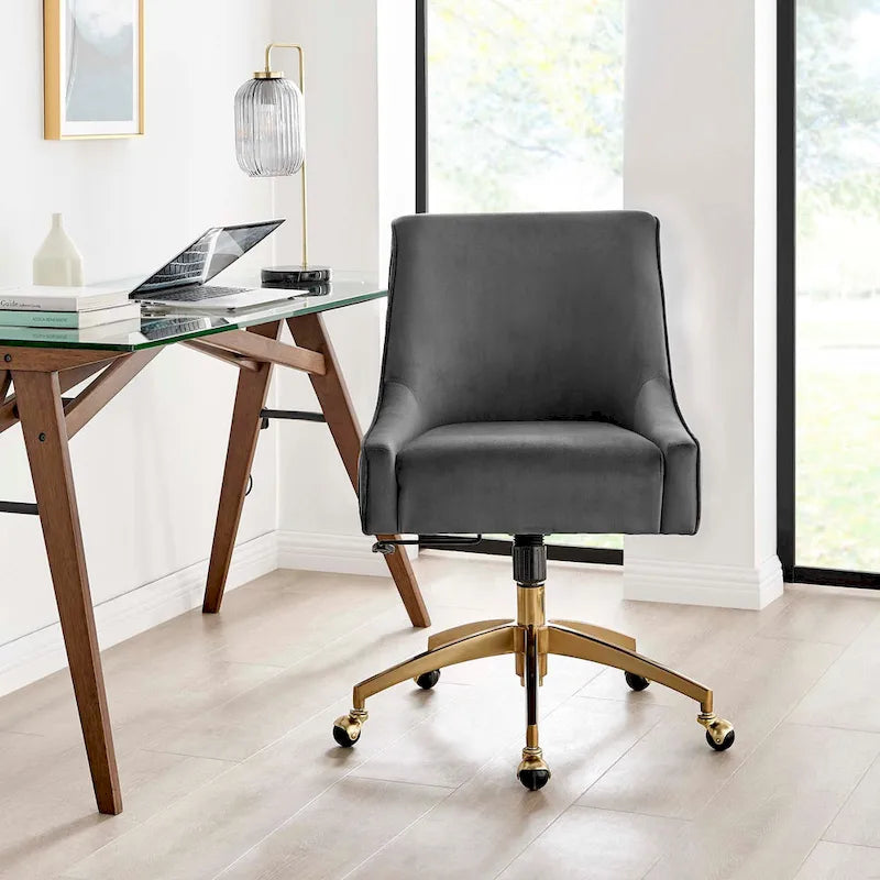 Chaise de bureau Discern Performance en velours