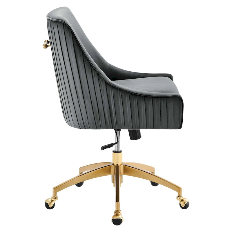 Chaise de bureau Discern Performance en velours