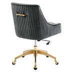 Chaise de bureau Discern Performance en velours
