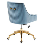 Chaise de bureau Discern Performance en velours