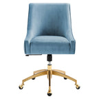 Chaise de bureau Discern Performance en velours