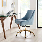 Chaise de bureau Discern Performance en velours
