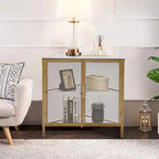 Table d'angle moderne triangulaire à 3 niveaux avec 2 portes pour salon, chambre, bureau