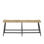 Banc d'intérieur Metal Slim - Marron